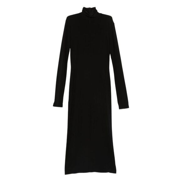 NORMA KAMALI Dresses & Skirts - NORMA KAMALI Turtle Neck Long Sleeve Midi Dress Women BLACK Dresses